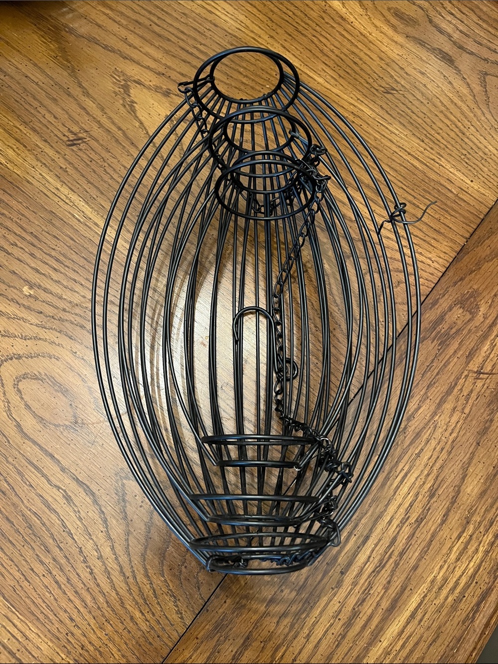Black Three‎ Tier Hanging Fruit Basket